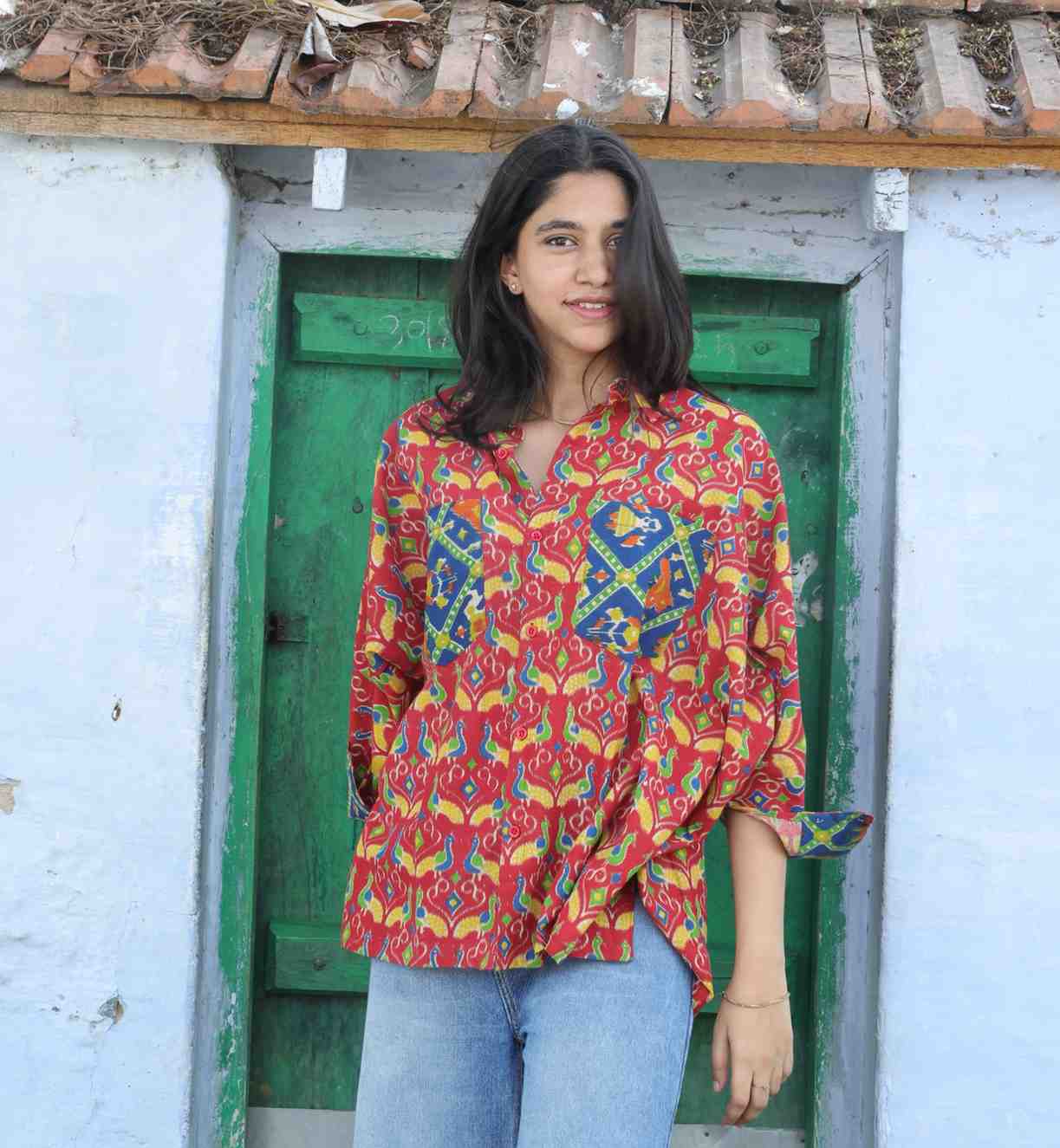 Boho Oversized Shirt
