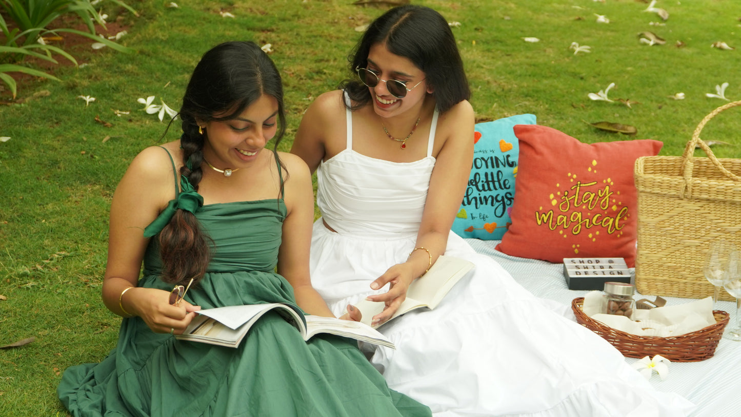 DREAMY GREEN DRESS