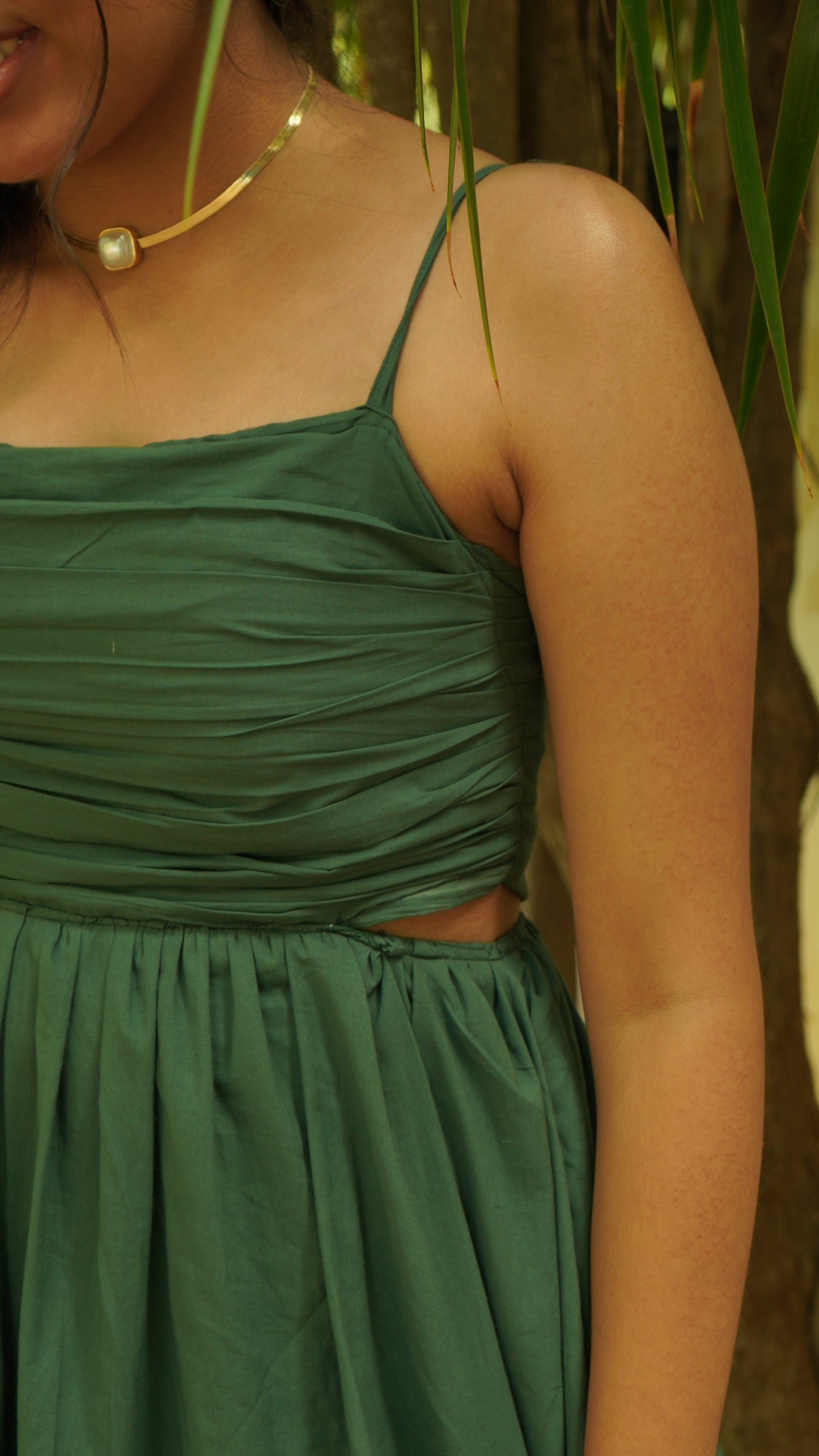 DREAMY GREEN DRESS