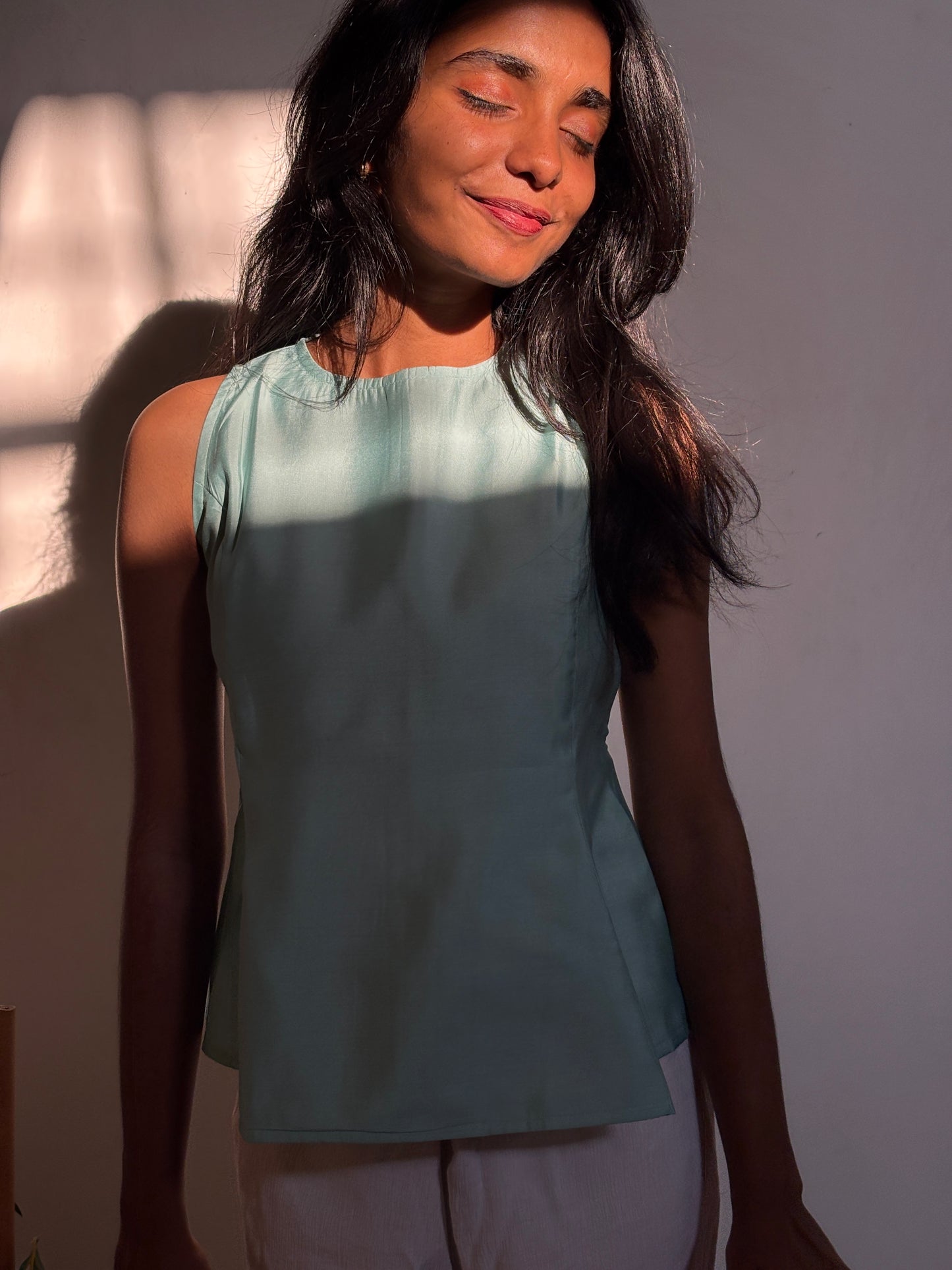 Mint Breeze Halter Top