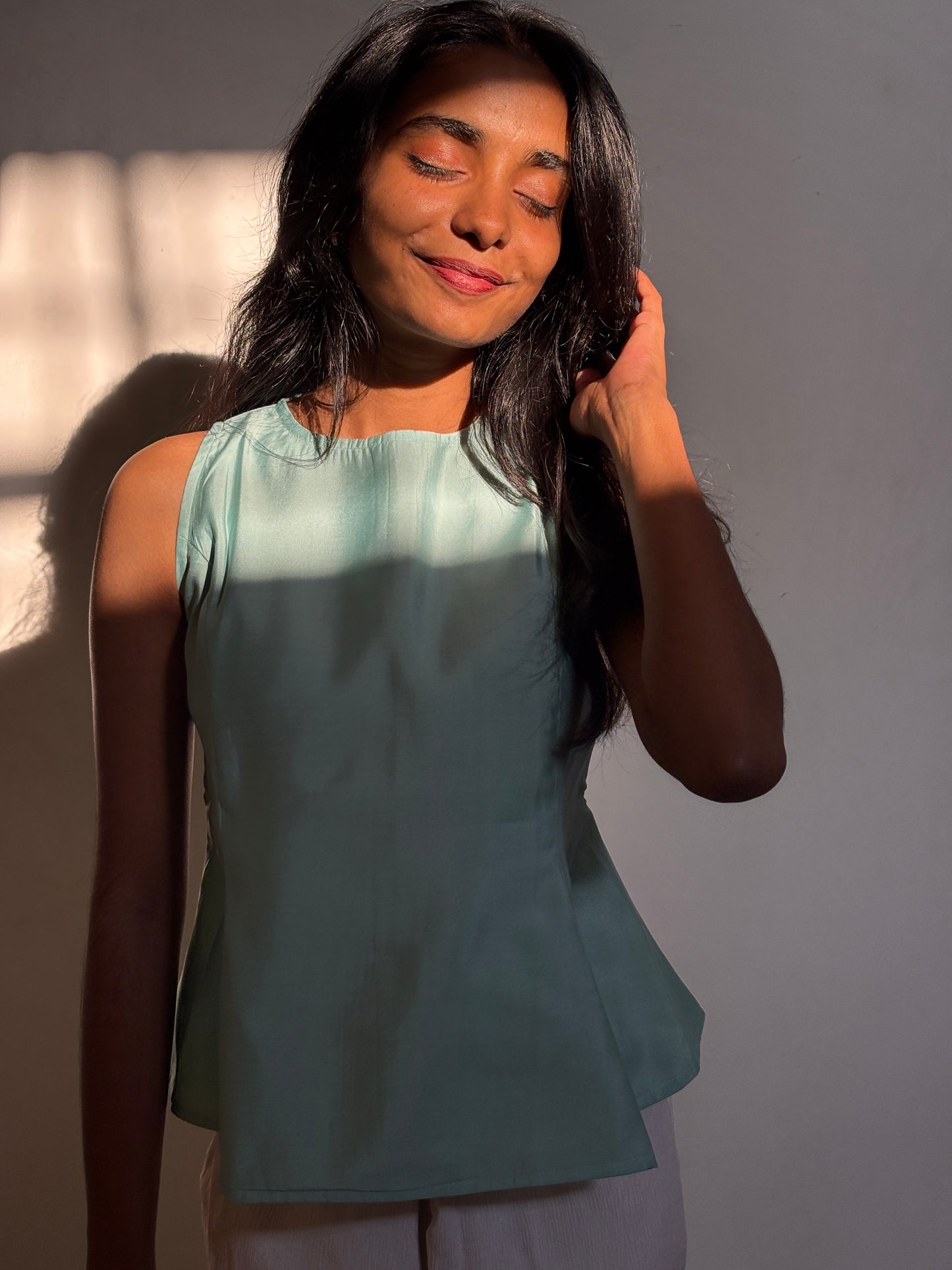 Mint Breeze Halter Top