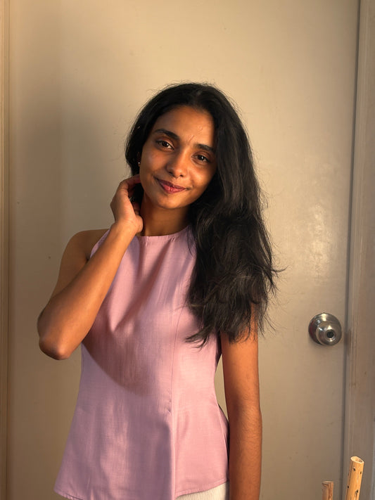 Blush Grace Halter Top