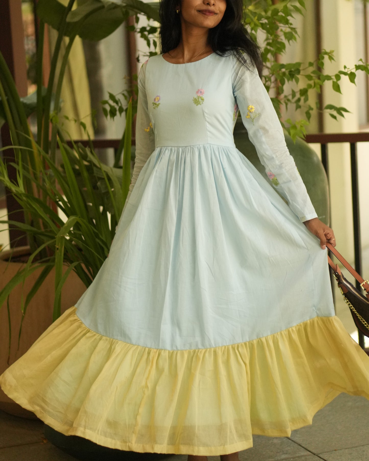 Sky Meadow Tiered Dress