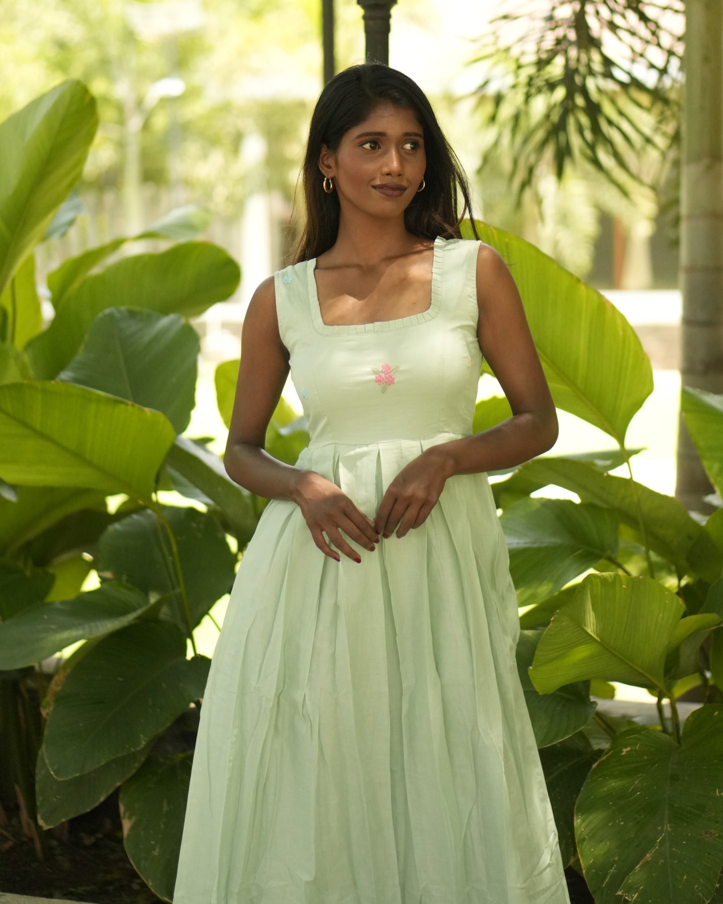 Sage Bloom Dress