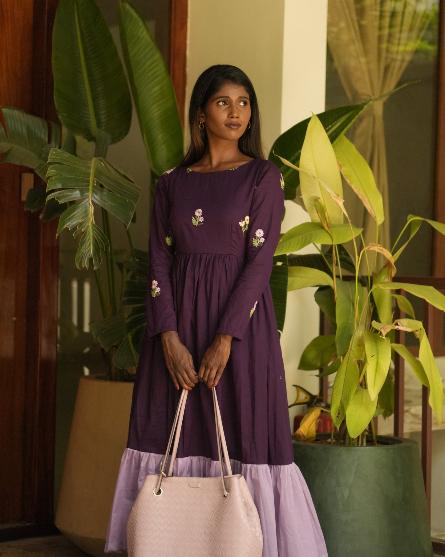 Plum Meadow Tiered Dress